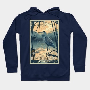 Everglades National Park Vintage Travel  Poster Hoodie